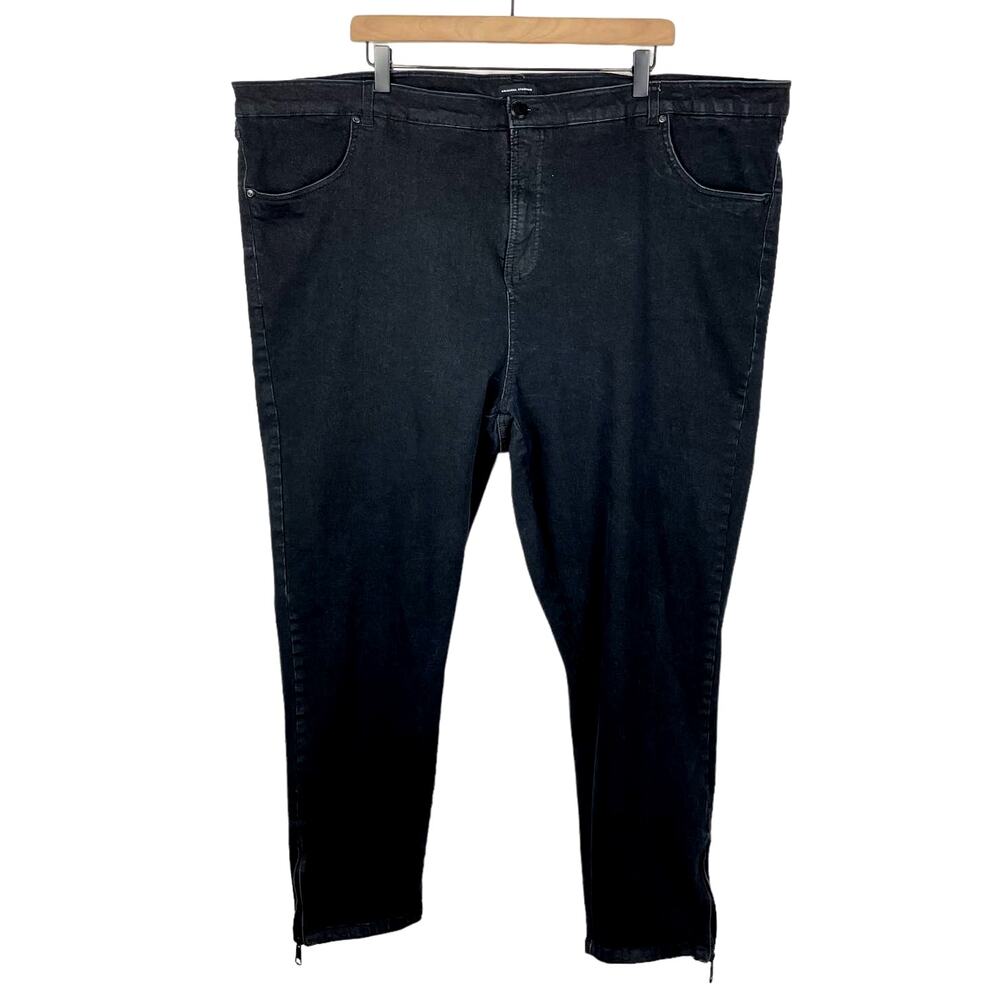 Universal Standard | 28 Plus Meuse High Rise Ankle Zip Jeans US20094